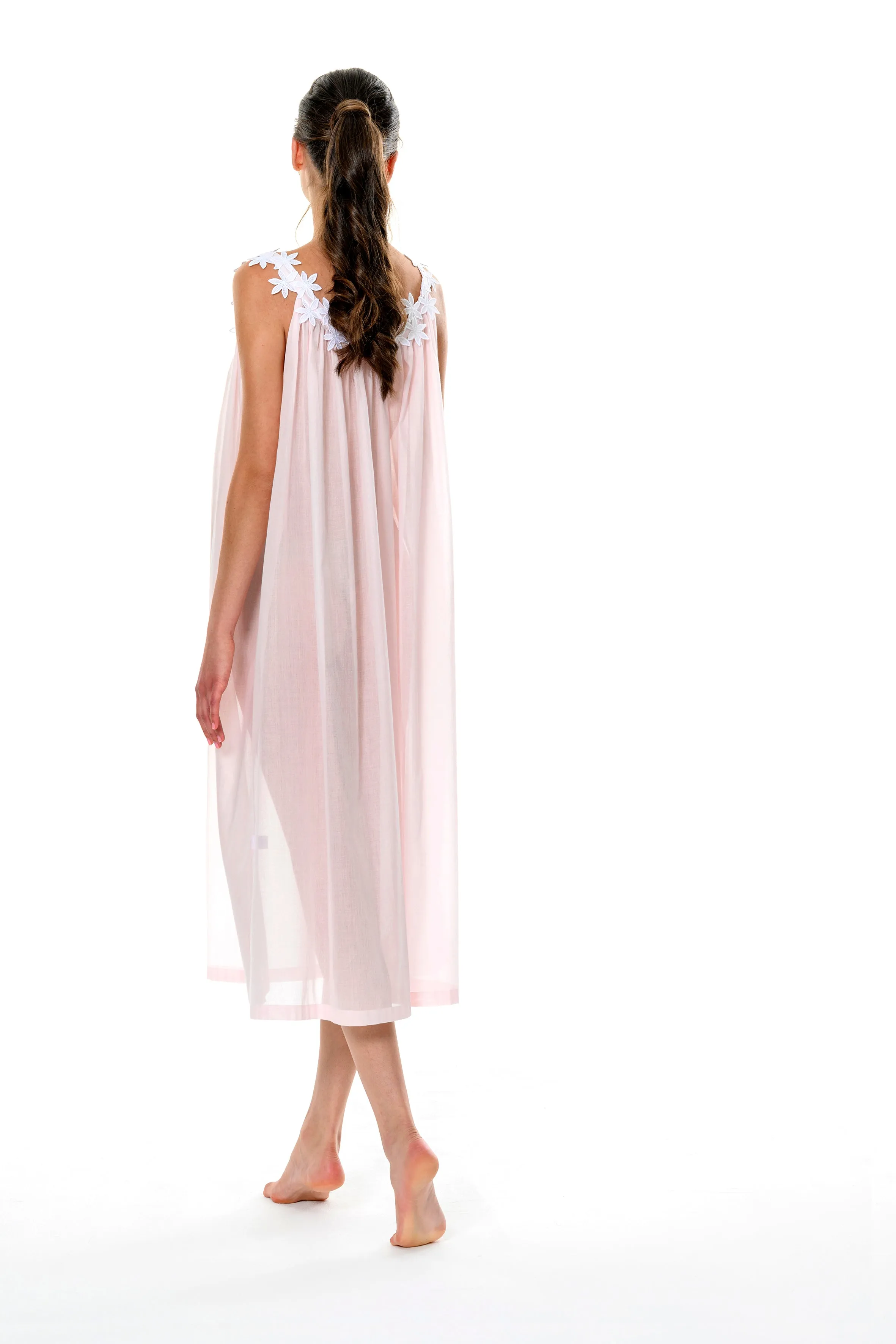 Camille Full Length Sleeveless Nightdress (In stock, 3-day dispatch)