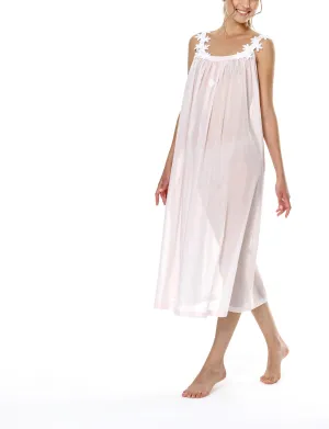 Camille Full Length Sleeveless Nightdress (In stock, 3-day dispatch)