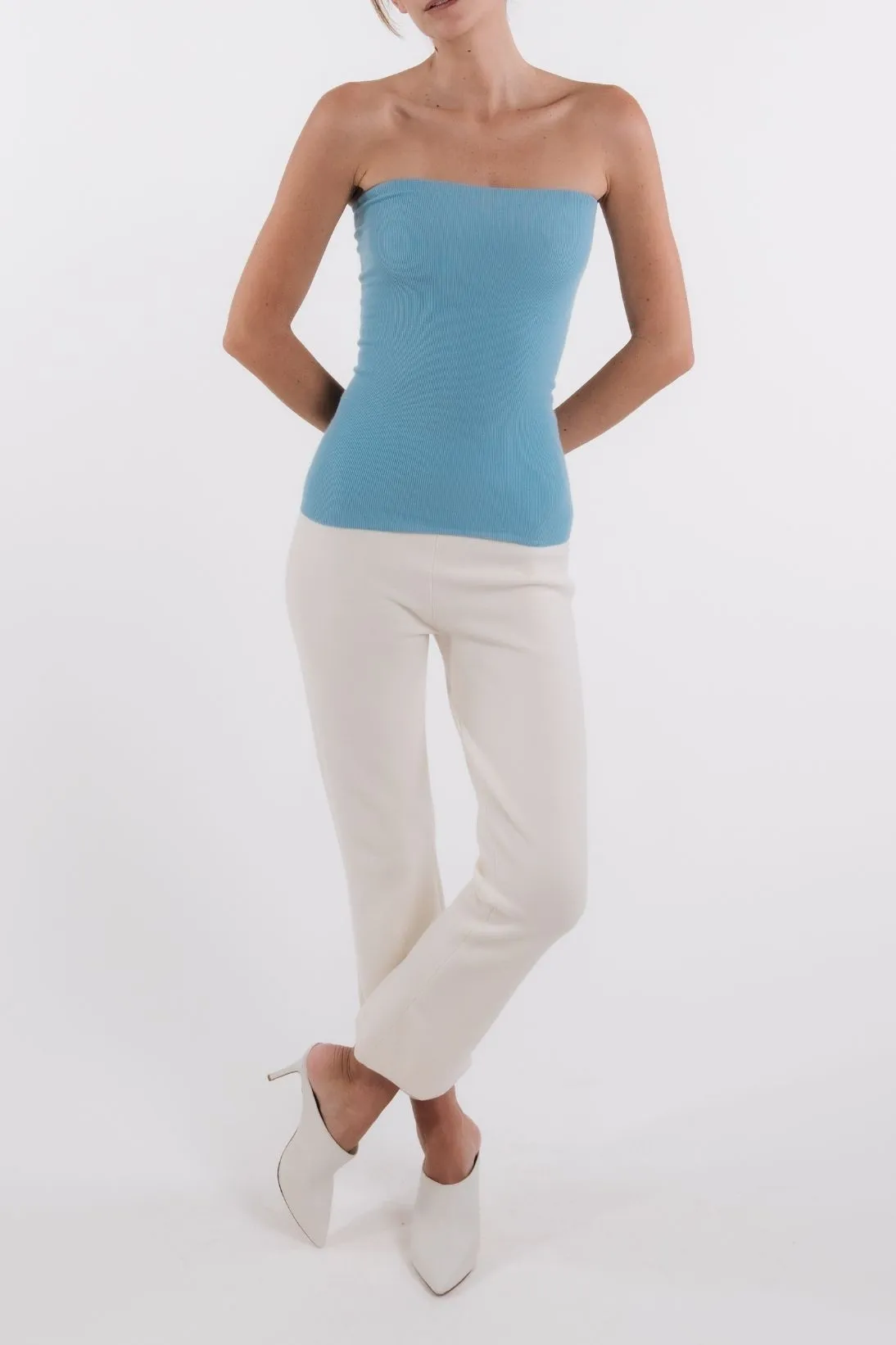 CASHMERE TUBE TOP
