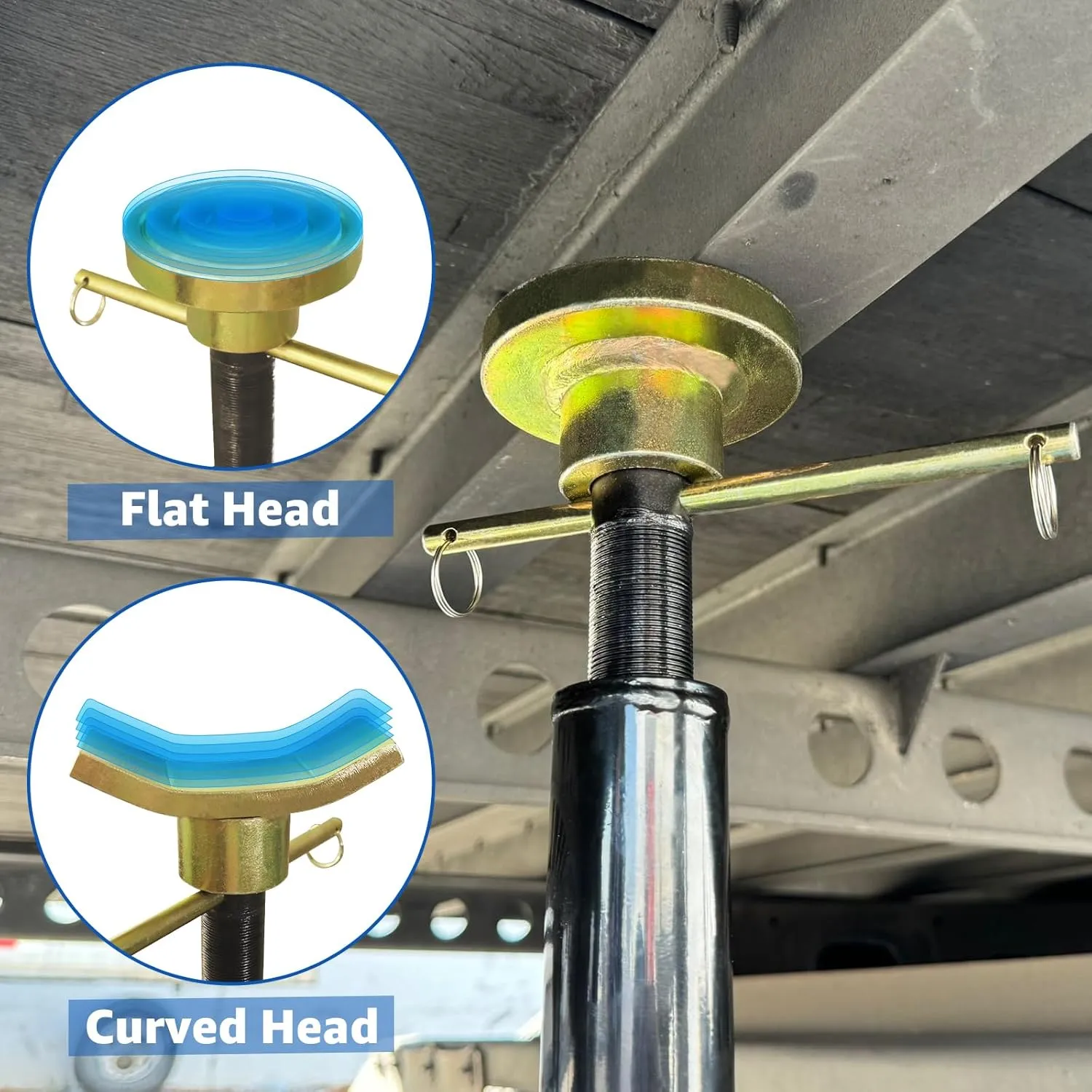 Heavy Duty Truck Support Stands, Adjustable Height