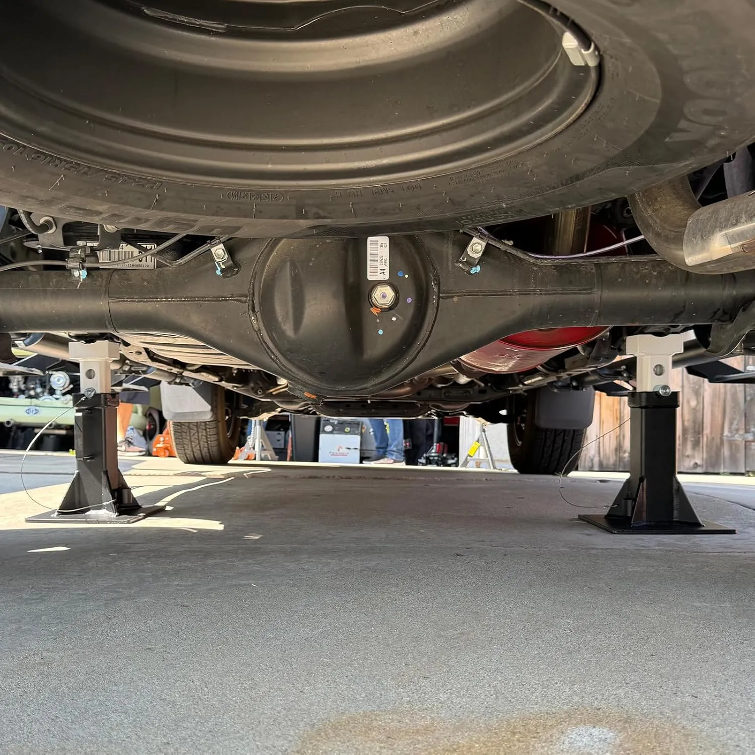 Heavy Duty Truck Support Stands, Adjustable Height