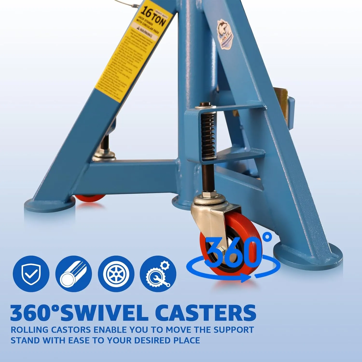 Heavy Duty Truck Support Stands, Adjustable Height