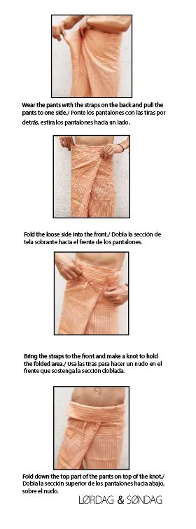MANDARINA-Pants Rayas
