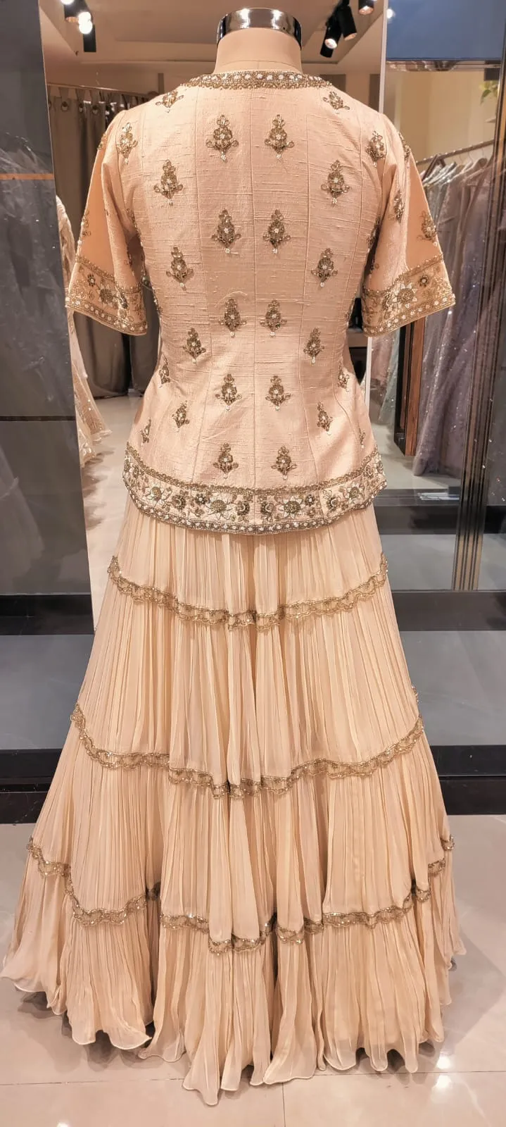 Mid Length Lehenga Choli