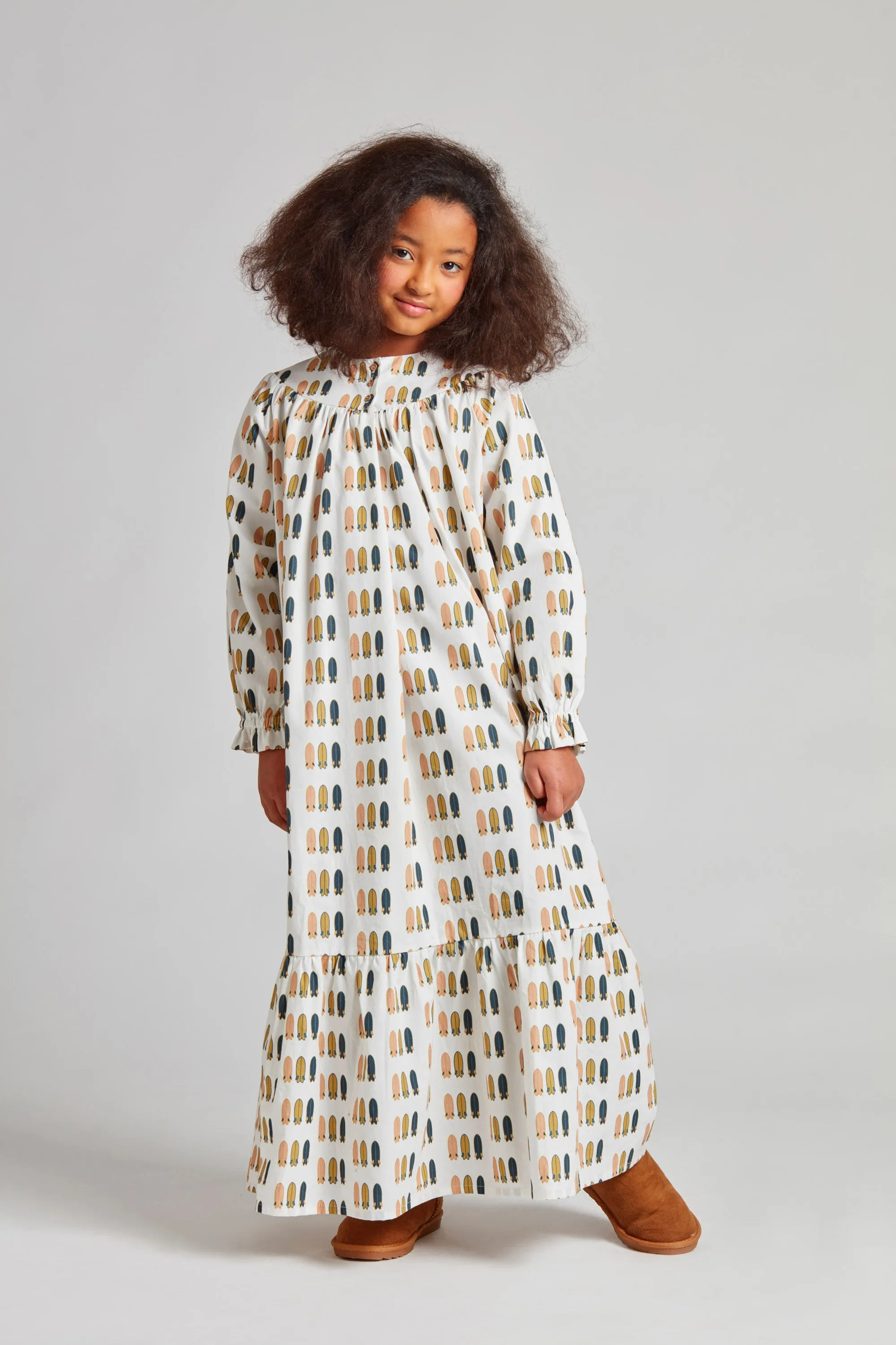Nightdress CHI Mustard table surf