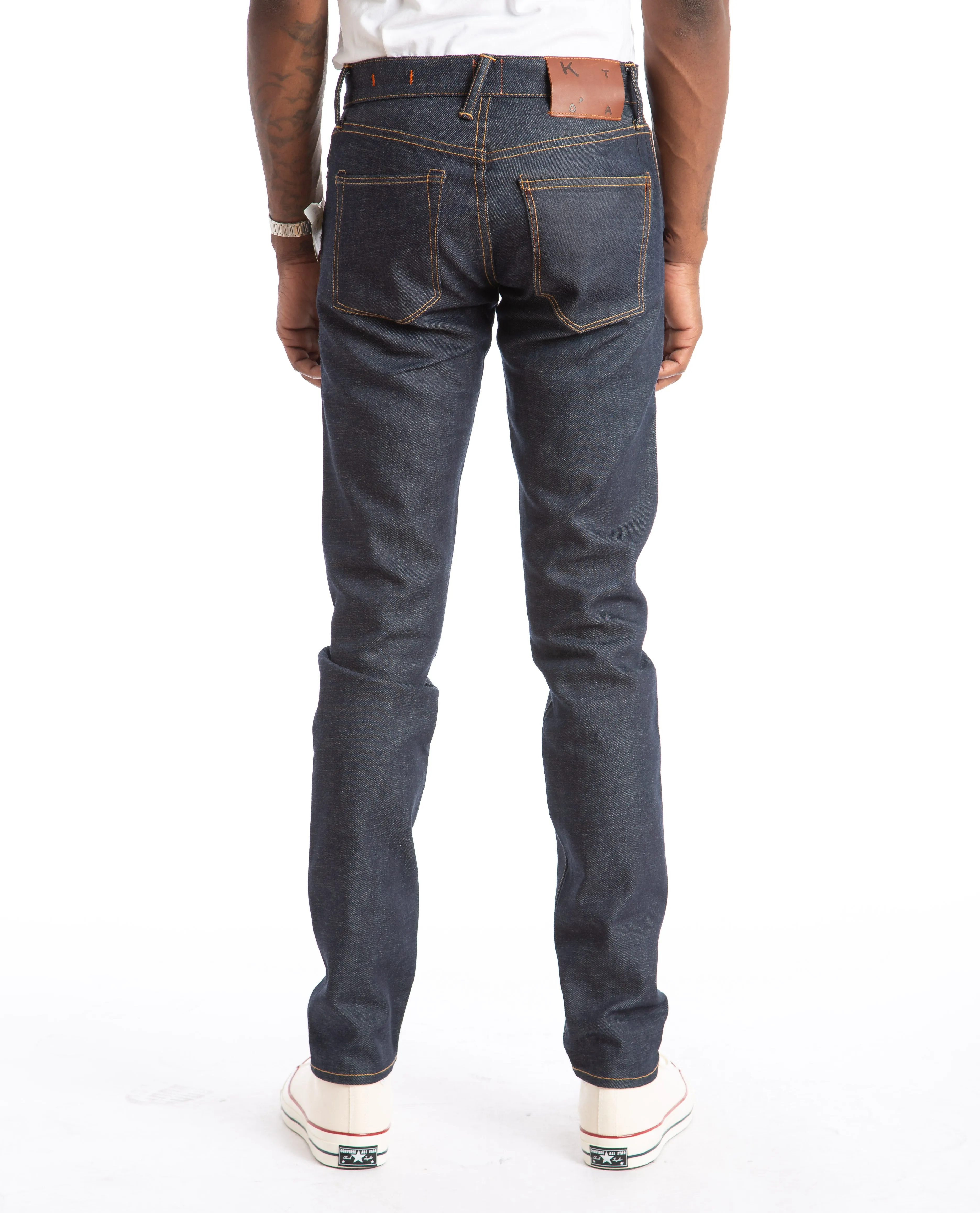 The Pen Slim Indigo Raw 14oz