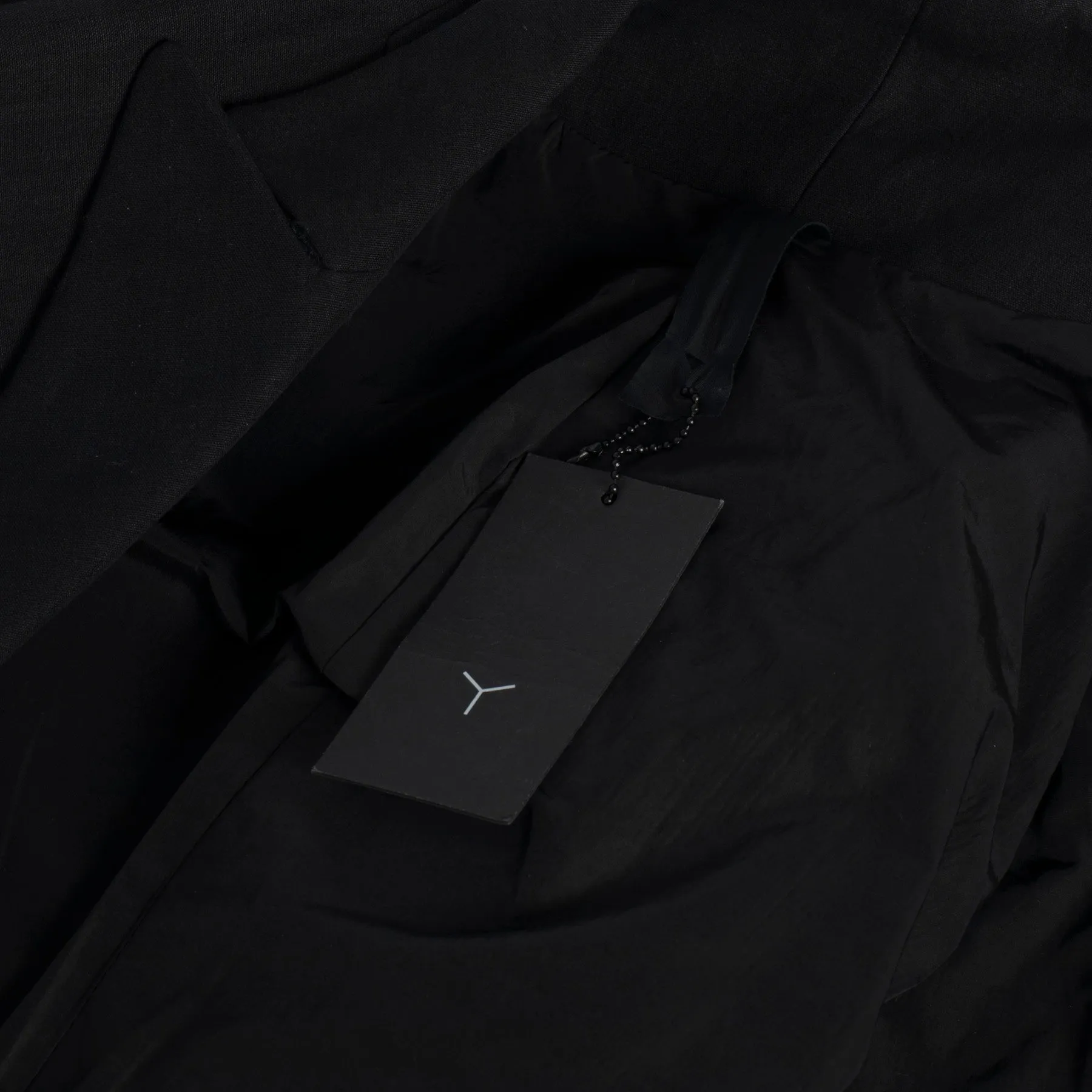 Waxed Canvas Weave Linen Coat