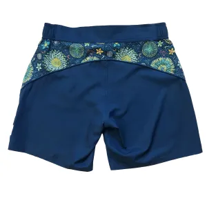 Women's Mid-Length Boardies: In Bloom