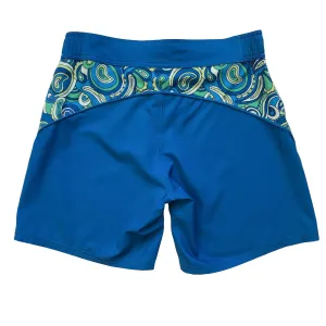 Women's Mid-Length Boardies: Paisley Days