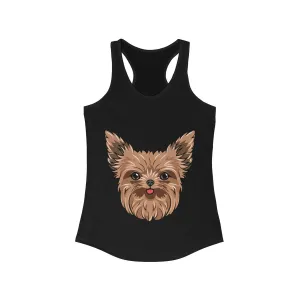 Yorkshire Terrier Women's Ideal Racerback Tank
