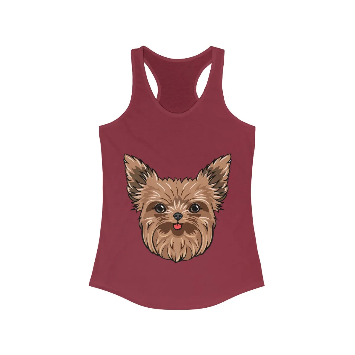 Yorkshire Terrier Women's Ideal Racerback Tank